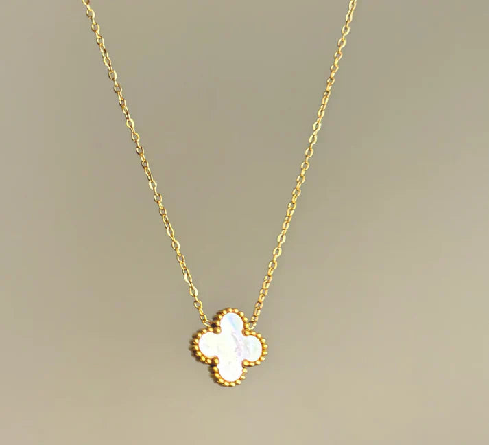 Two Faced Clover Pendant.