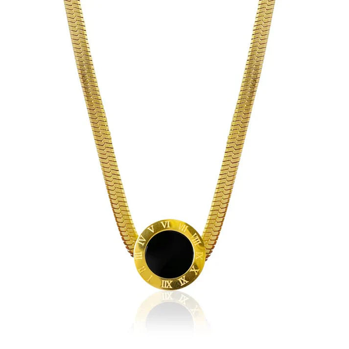 Black Moon Necklace.