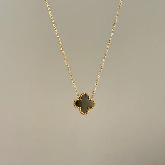 Two Faced Clover Pendant.