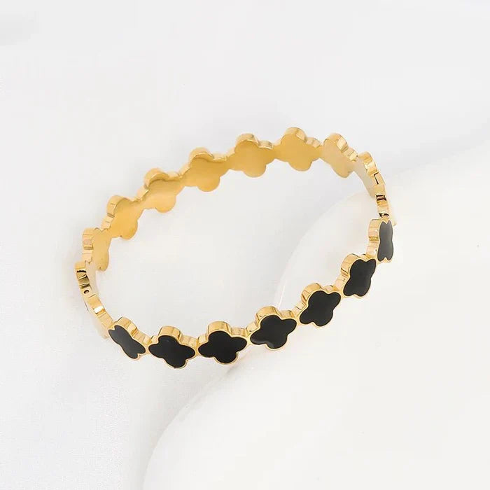 Premium Black Clovers Bracelet.