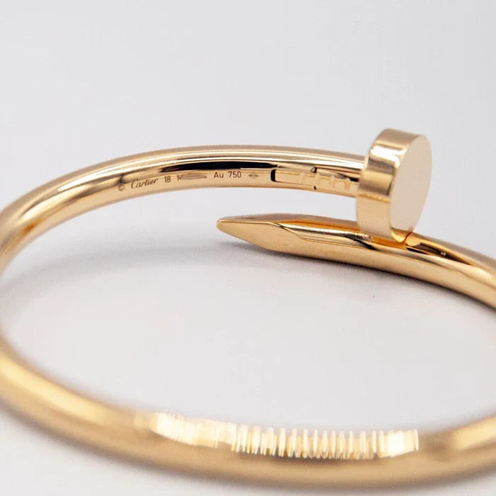 Premium Gold Cartier Nail Bracelet.