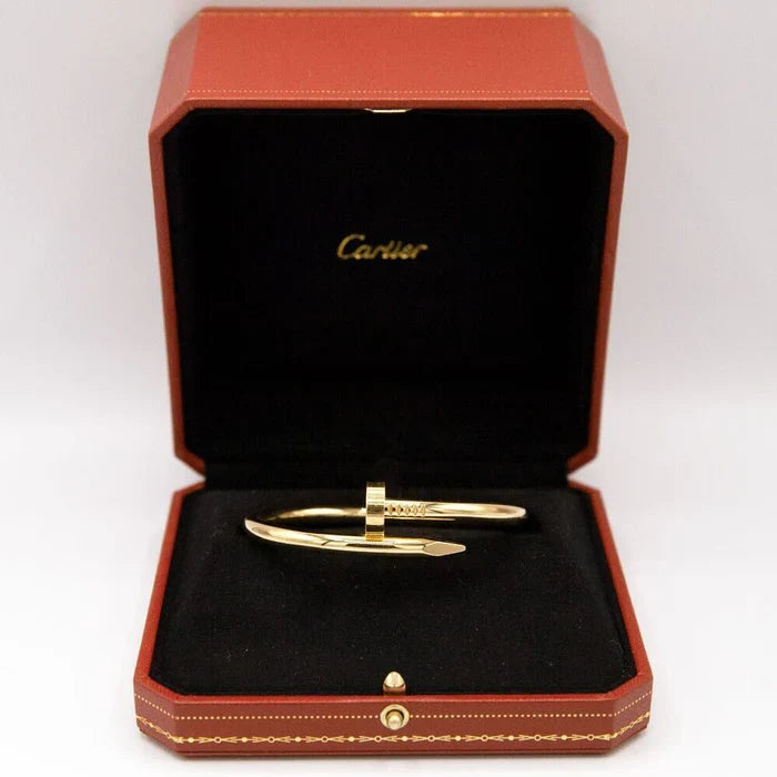 Premium Gold Cartier Nail Bracelet.