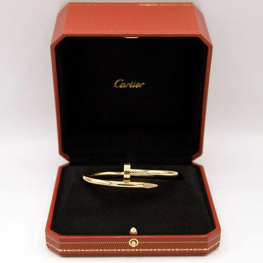 Premium Gold Cartier Nail Bracelet.